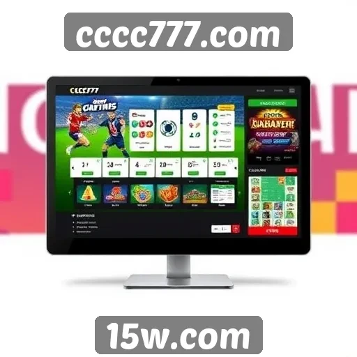 Interface do usuário em cccc777.com